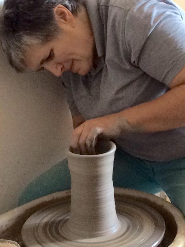 sylvie robert au tour de poterie